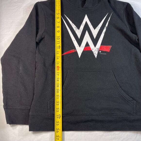 Fanatics WWE Black Pullover Hoodie Adult Size M Wrestling Logo Sweatshirt Unisex - Picture 3 of 10